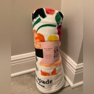 NWT Kate Spade oversized beach towel